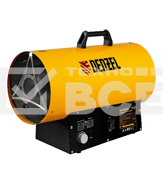 Газовая тепловая пушка Denzel GHG-30i, 30 кВт, цифровой термостат, пропан-бутан