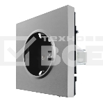 Розетка 1-мест. LEZARD с/з ПБТ СП ZIMA IP20 16А безвинт. зажим серый матовый 704-7488-122BQC, фото2