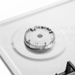 Газовая варочная панель Maunfeld EGHE.64.6CW/G, 4 конфорки, эмалированная сталь, белый, фото20