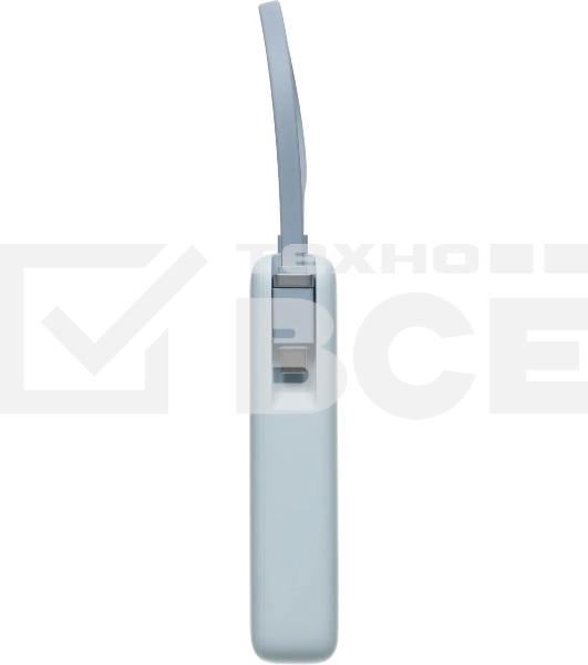 Портативный аккумулятор со встроенным кабелем Xiaomi 67W Power Bank 10000 (Integrated Cable) Ice Blue (BHR08NZGL)