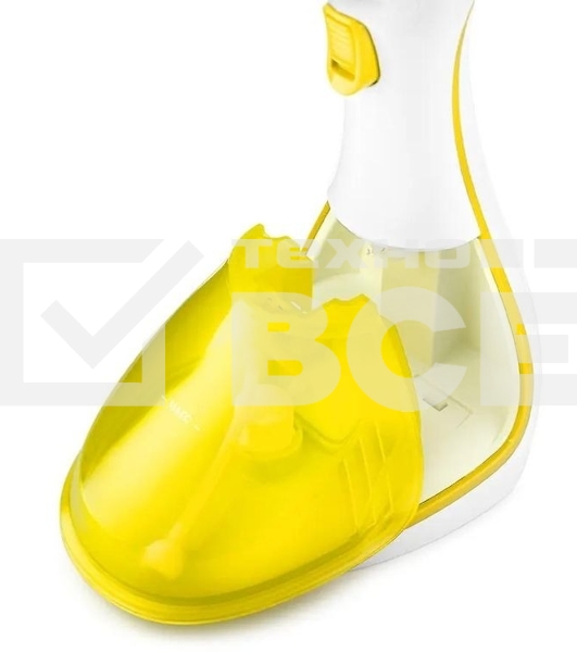 Отпариватель Kitfort КТ-999-4 желтый/белый, 1600 Вт, 20 г/мин, 240 мл