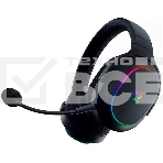 Гарнитура Razer Barracuda X Chroma чёрный, беспроводная, радиоканал, до 70 ч, съёмный микрофон, подсветка, фото 1