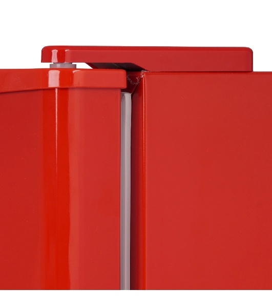 Холодильник Ascoli ADFRR90 красный однокамерный 85/15л морозилка сверху