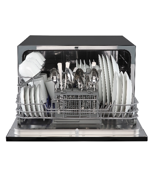 Посудомоечная машина Бирюса DWC-506/7 B, черный, 55см, 6 компл., 49 дБ, класс A+