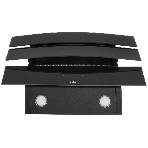 Вытяжка наклонная Beko HCA 62640 B чёрный, 60 см, 537 м³/ч, 48 дБ, фото5