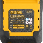 Машина шлифовальная угловая Denzel аккумуляторная бесщет. AGH-BL-20-125, Li-Ion, 20 В, фото24