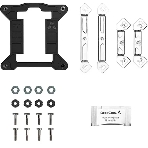 Кулер для процессора DEEPCOOL AG620 G2 WH LGA1954/1851/1700/AM5/AM4 (9шт/кор, TDP 270W, PWM, DUAL Black Fan 120mm, 6 тепл. трубок, белый) RET, фото3
