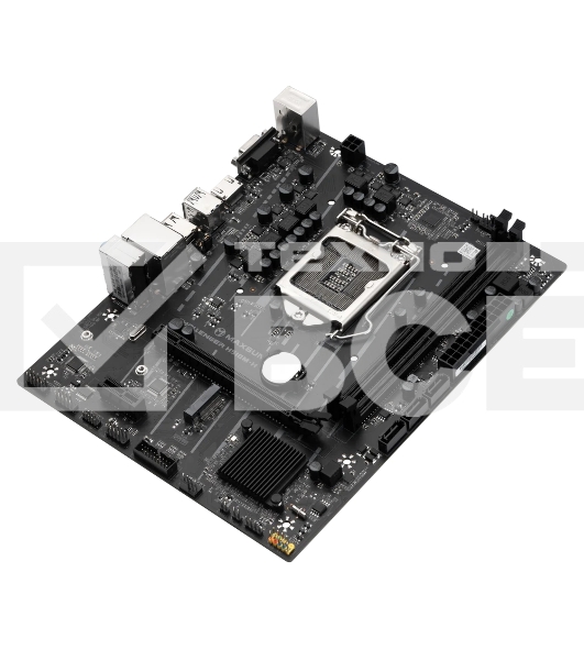 Материнская плата Maxsun Challenger H510M-H, LGA 1200, Intel H470, 2xDDR4, 1xM.2, 3xSATA, 1xPCIe 3.0 x16, 1xPCIe 3.0 x1, 1xHDMI, 1xVGA,1x 1Gb LAN, 4xUSB 2.0, 2xUSB 3.0, 5.1, mATX