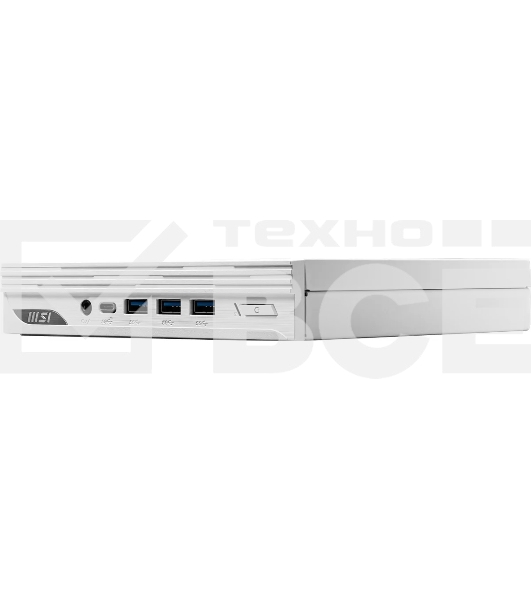 Неттоп MSI Pro DP10 12M-040BRU i3 1215U (1.2) UHDG noOS 2.5xGbitEth WiFi BT 120W белый (936-B0A622-040)
