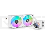 Система водяного охлаждения Thermaltake TH240 V2 Ultra EX Snow ARGB Soc-AM5/AM4/1151/1200/1700 белый 4-pin 28.5dB Al+Cu LCD Ret (CL-W425-PL12SW-A), фото 1