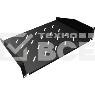 Полка стационарная Lanmaster TWT-CB-SF300-1U/18 1U нагр.:18кг. 19