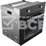 Духовой шкаф электрический Hyundai HEO 62312 BG черный, фото4