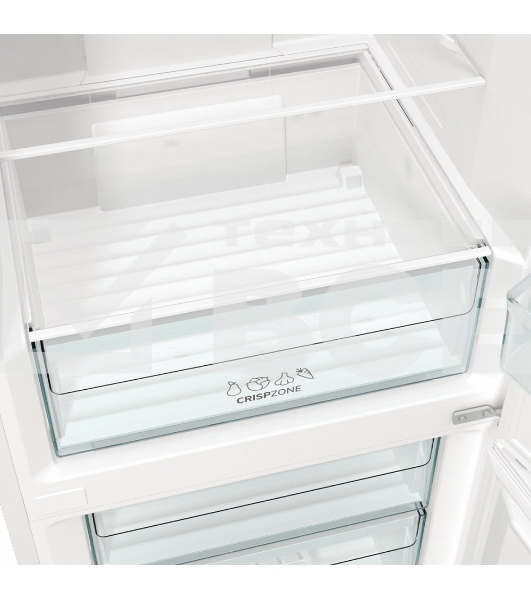 Холодильник Gorenje NRK619EEW4 белый двухкамерный 203/99л морозилка снизу, No Frost