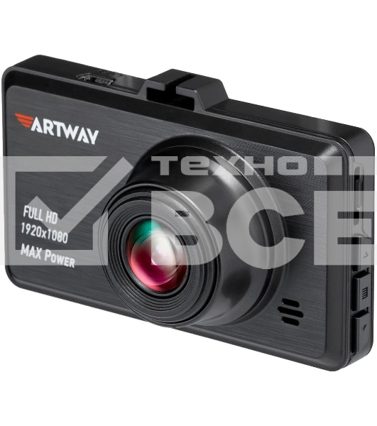 Видеорегистратор Artway AV-400 Max Power черный 1080x1920 1080i 170гр.