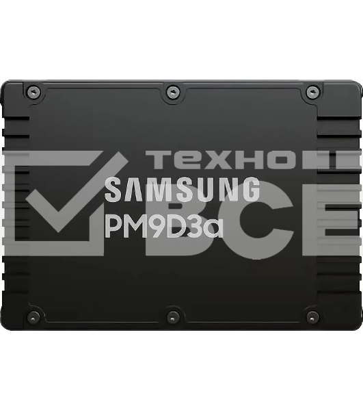 Накопитель SSD Samsung PM9D3a, 7680Gb, U.3(2.5