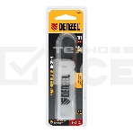 Лезвия Denzel 18 мм, сталь SK5 - 0,5 мм, 10 шт., фото4