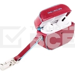 Чехол для наушников Piquadro Blue Square AC5308B2/R красный натур.кожа, фото 1