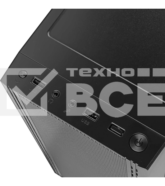 Компьютерный корпус Ginzzu B170 2*USB 2.0,AU