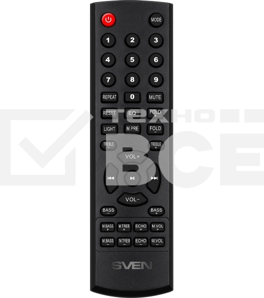 Колонка порт. Sven АС PS-930 черный 150W 1.0 BT/3.5Jack 7200mAh (SV-022402)