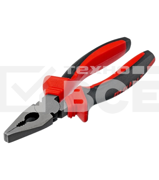 Плоскогубцы комбинированные Matrix 17091 180 мм, хром-ванадий, двухкомпонентные рукоятки