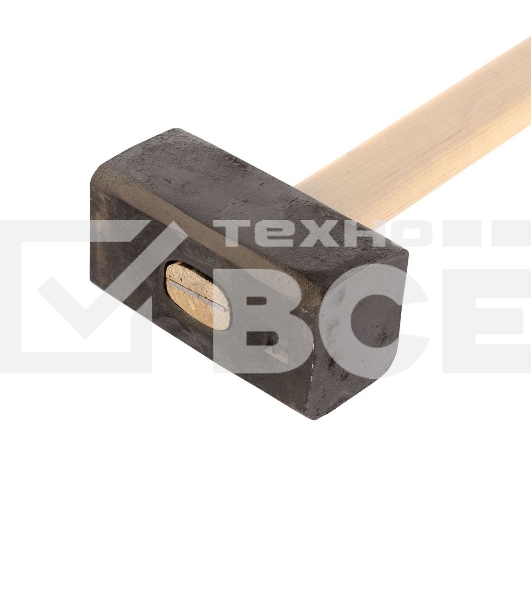 Кувалда Сибртех 7000 г, кованая головка, деревянная рукоятка 750 мм