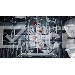 Встраиваемая посудомоечная машина Bosch SMD6ECX12E 60см., SilencePlus; Класс A-A-A; загрузка на 14 комплектов посуды, сенсорное управление, 8 программ, 59.8x55x81.5-87.5 см,сушка: с открыванием дверцы/с теплообменником, индикация на полу: проекция дисплея, фото2