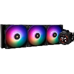 Система жидкостного охлаждения Thermalright Core Vision 360 (360mm, LED, Black, ARGB/Fans: 3x120mm, 72.37CFM, 27.7dBA, 2000RPM/Pump height 66mm, Rad thickness 27mm/S: 1700, 1200, 1851, 115X, 2011, 2066, AM5, AM4), фото9