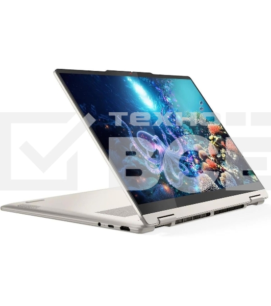Ноутбук Lenovo Yoga 7 14AKP10/14'/OLED/AMD Ryzen AI 7 350/24Gb/1Tb SSD/AMD Radeon 860M/ Windows 11 Home/бежевый/1.38kg