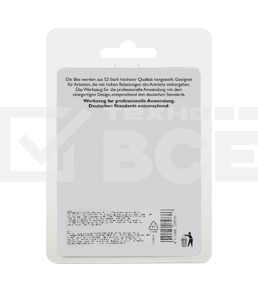 Бита двухстор. Gross PZ2-PZ1х45 мм, сталь S2, 10 шт.