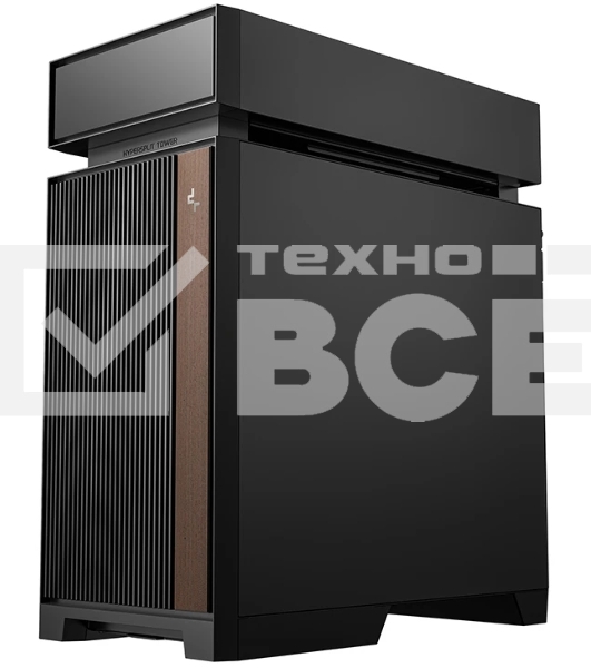 Корпус DeepCool CL6600, Midi-Tower, чёрный, 5 x 120 мм