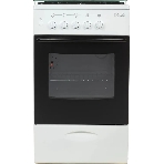 Плита газовая Лысьва ГП 400 МС СТ-2у белый, стеклянная крышка, конфорок 4 газовых, духовка 57 л, 50 см x 84 см x 60 см, фото 1