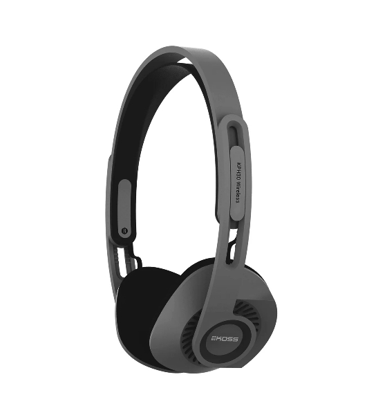 Беспроводные/проводные наушники KOSS KPH30 Wireless черный, накладные, Bluetooth + проводной, до 12 ч
