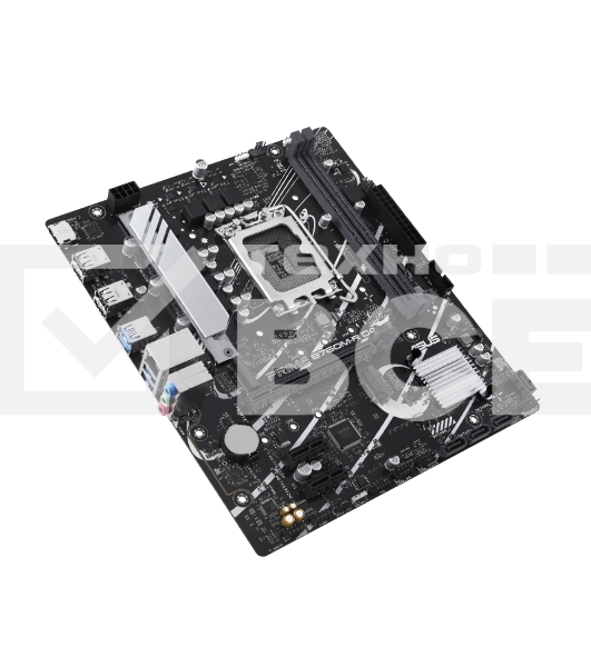 Материнская плата ASUS PRIME B760M-R D4, LGA 1700, Intel B760, 2xDDR4, 4xSATA, 2xM.2, 1xPCIe 4.0 x16, 1xPCIe x1, 1xHDMI, 1x 2.5Gb LAN, 4xUSB-A 2.0, 4xUSB-A 3.2 Gen 1, 3x3.5 мм, 7.1, mATX