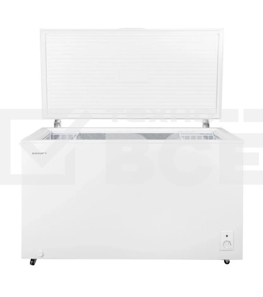 Морозильный ларь Kraft BD(W)-460RX, белый, 422л