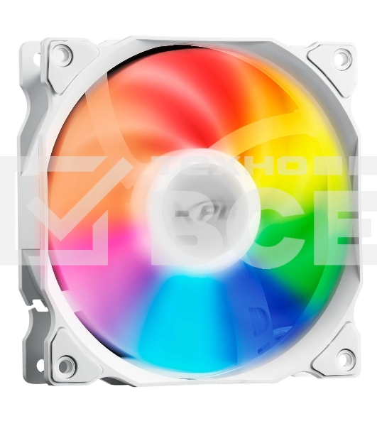 Вентилятор VENTO 120 ARGB, белый