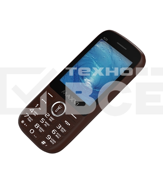 Мобильный телефон Maxvi K20 кофейный
