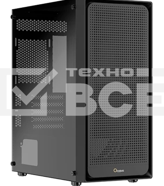 Корпус Ocypus Gamma C50 без БП черный (Gamma-C50-BKG000XX-GL)