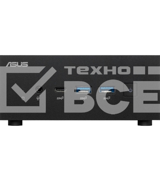 Компьютер Платформа для ПК Asus MINI PC BAREBONE Ultra-compact Intel Core i5-13500H Processor, 35W TDP, Iris Xe Graphics, 2xDDR5 SO-DIMM (Max.32GBx2), 1xM.2 2280 PCIe Gen4x4 (support 256GB-2TB), 1x2.5