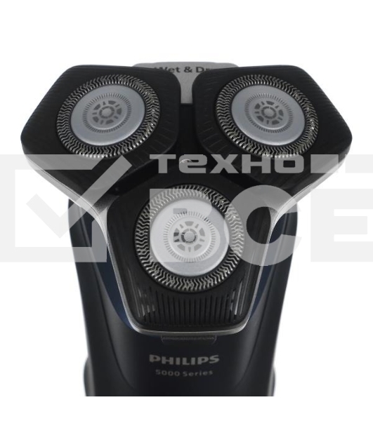 Электробритва роторная Philips S5885/10 реж.эл.:3 питан.:аккум. темно-синий