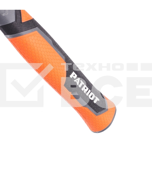 Киянка PATRIOT RMF 450 W белая, фиберглас.рукоять, квадратный боек ,  450г, демпфирующее наполнение, низкий отскок (на 50%)
