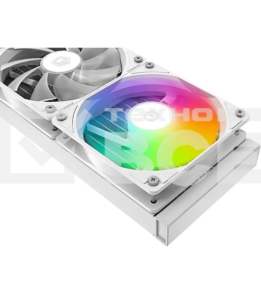 Система водяного охлаждения ID-Cooling SL240 XE ARGB белый 120мм алюминий+медь 1800rpm 30db 4-pin 300W