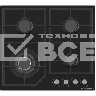 Газовая варочная поверхность Kuppersberg TG 68 B черный
