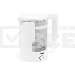 Чайник электрический стеклянный Atlanta ATH-2474 белый, фото 1