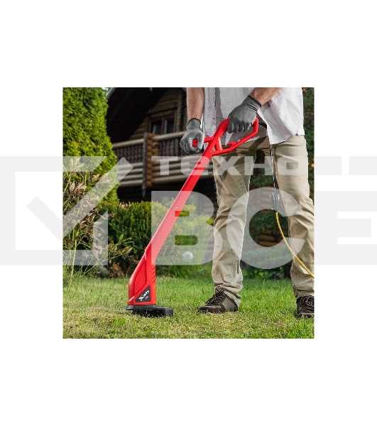 Триммер электрический МТХ TХ-350, 228мм, 350 Вт, катушка полуавтомат