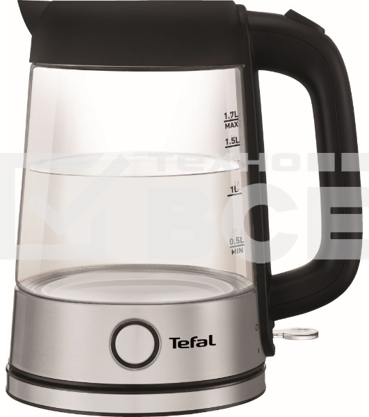 Чайник электрический Tefal KI750D30 1.7 л, 1700 Вт, серебристый/металл