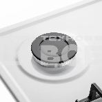 Газовая варочная панель Maunfeld EGHE.64.6CW/G, 4 конфорки, эмалированная сталь, белый, фото19