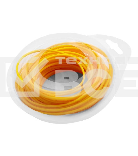 Леска для триммера Denzel квадратная, 2.0мм х 15м, блистер