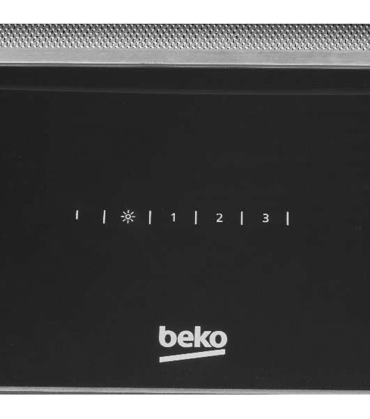 Вытяжка наклонная Beko HCA 62640 B чёрный, 60 см, 537 м³/ч, 48 дБ