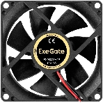 Вентилятор корпусной ExeGate EX08025H2P, 80 мм, 2200 об/мин, 22 дБ, 2-pin, без подсветки, фото4