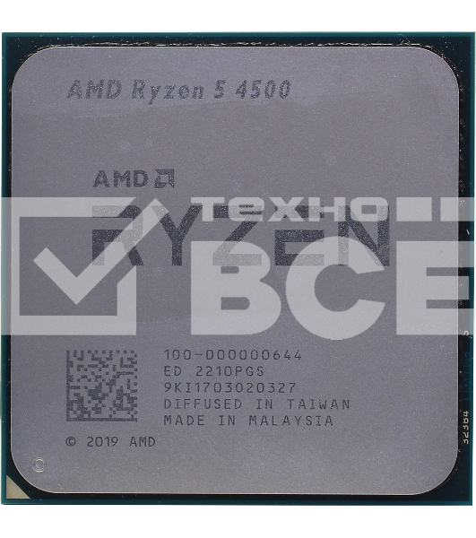 Процессор AMD Ryzen 5 4500 Soc-AM4 3.6GHz OEM